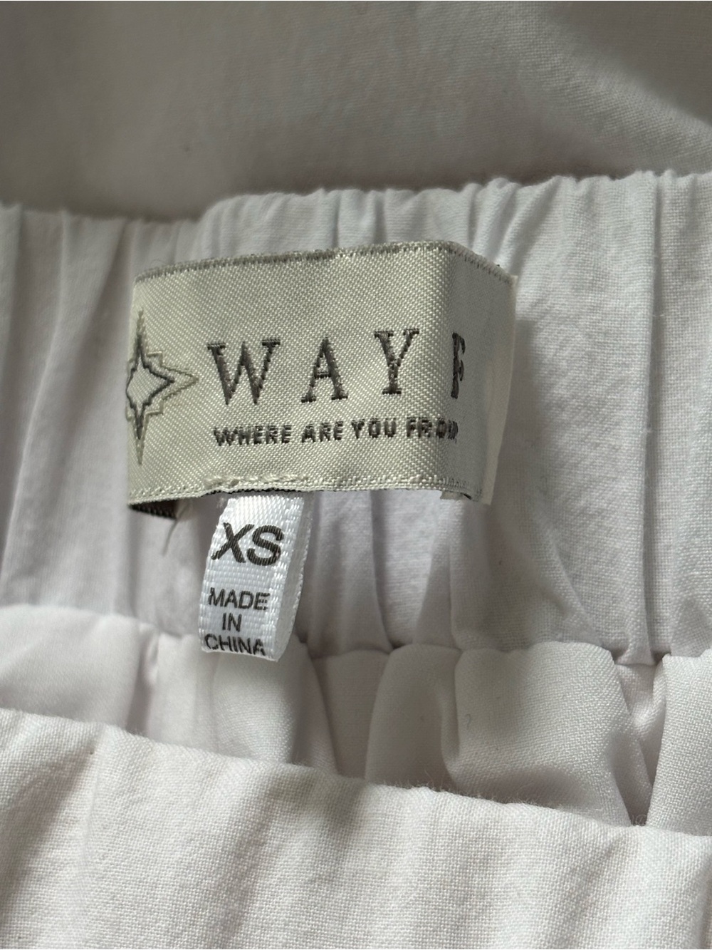 WAYF Cora White Cotton Poplin Maxi Skirt Size XS - Picture 3 of 6